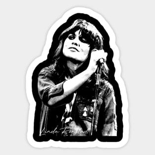 Linda Ronstadt /// Live retro Sticker